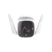 Cámara IP 4 Megapixel (2K) / Lente 3.18 mm / Wi-Fi / 30 mts IR / Exterior IP66 / Audio Bidireccional / Micro SD  hasta 256 GB / Compatible con Google y Alexa
