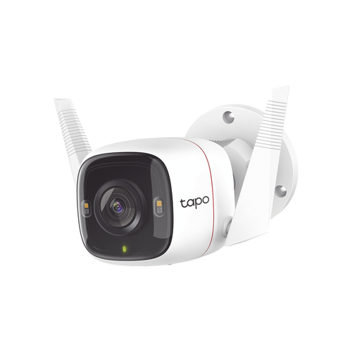 Cámara IP 4 Megapixel (2K) / Lente 3.18 mm / Wi-Fi / 30 mts IR / Exterior IP66 / Audio Bidireccional / Micro SD  hasta 256 GB / Compatible con Google y Alexa