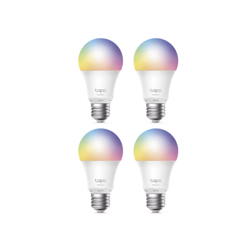 Kit 4 Focos WIFI Multicolor, Intensidad y Color Regulables, Comandos de Voz Mediante Amazon Alexa/Google Assisten