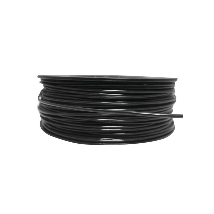 Bobina de 152 Metros de Cable Detector de Calor | Temperatura Fija 185° | Recubrimiento de Nylon Negro Para Aplicaciones en Exterior | Con Guía Acerada