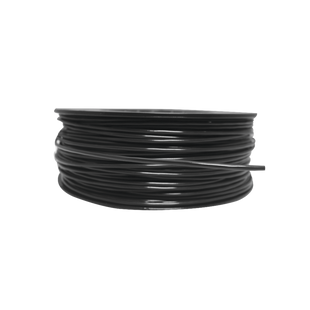 Bobina de 152 Metros de Cable Detector de Calor, Temperatura Fija 235° C, Recubrimiento de Nylon Negro para Aplicaciones en Exterior, con Guía Acerada