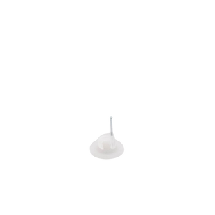 Grapa para cable redondo de 5mm color transparente (100pzs) (3102-00100)