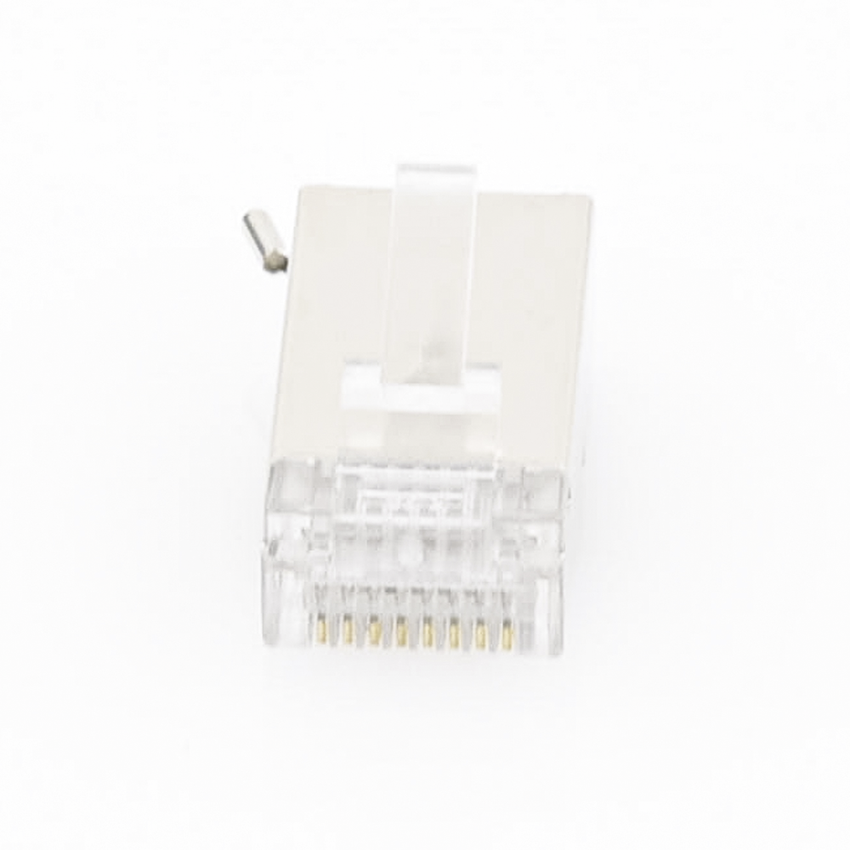 Conector RJ45 para Cable FTP/STP Categoría 5E - Blindado con Pin a Tierra