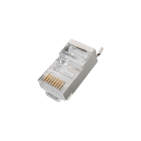 Conector RJ45 para Cable FTP/STP Categoría 5E - Blindado sin pin a tierra