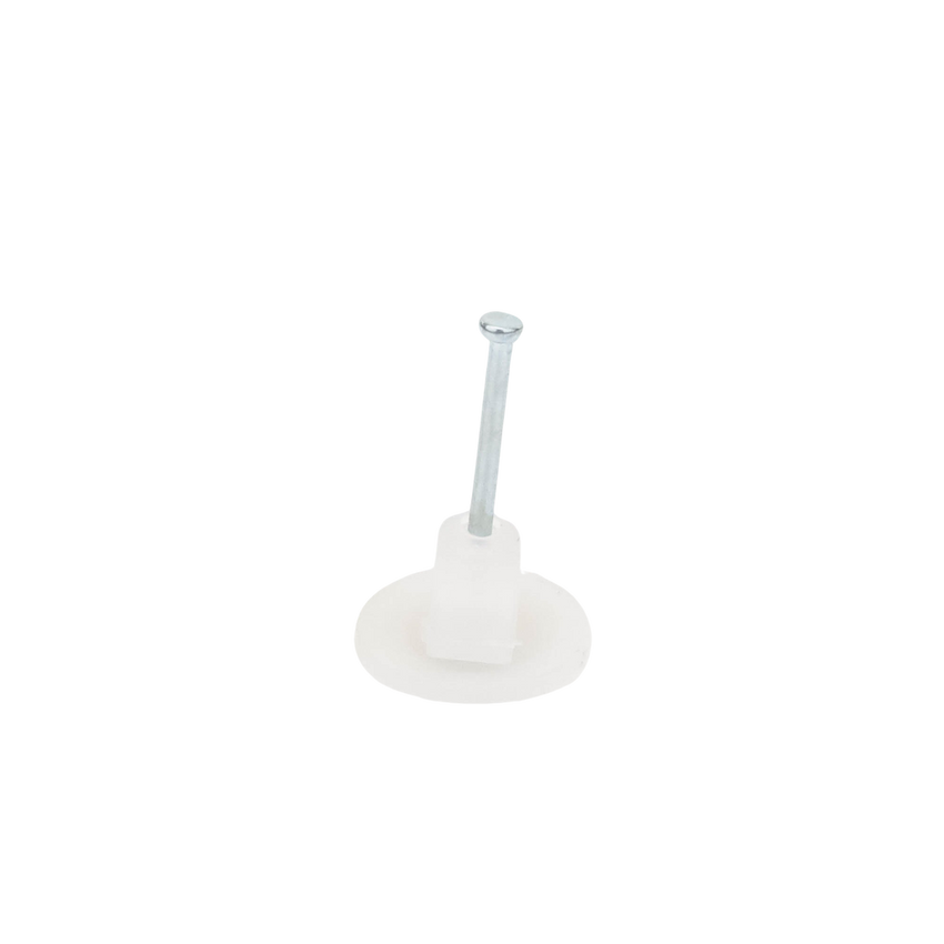 Grapa para cable plano de 5mm color transparente (100pzs) (3209-00100)