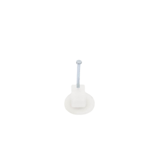 Grapa para cable plano de 6mm color transparente (100pzs) (3210-00100)