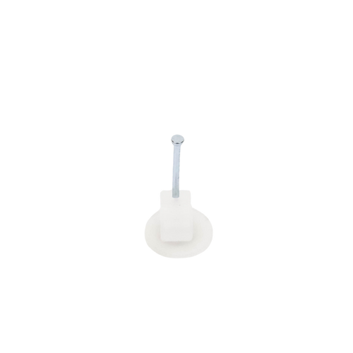 Grapa para cable plano de 6mm color transparente (100pzs) (3210-00100)