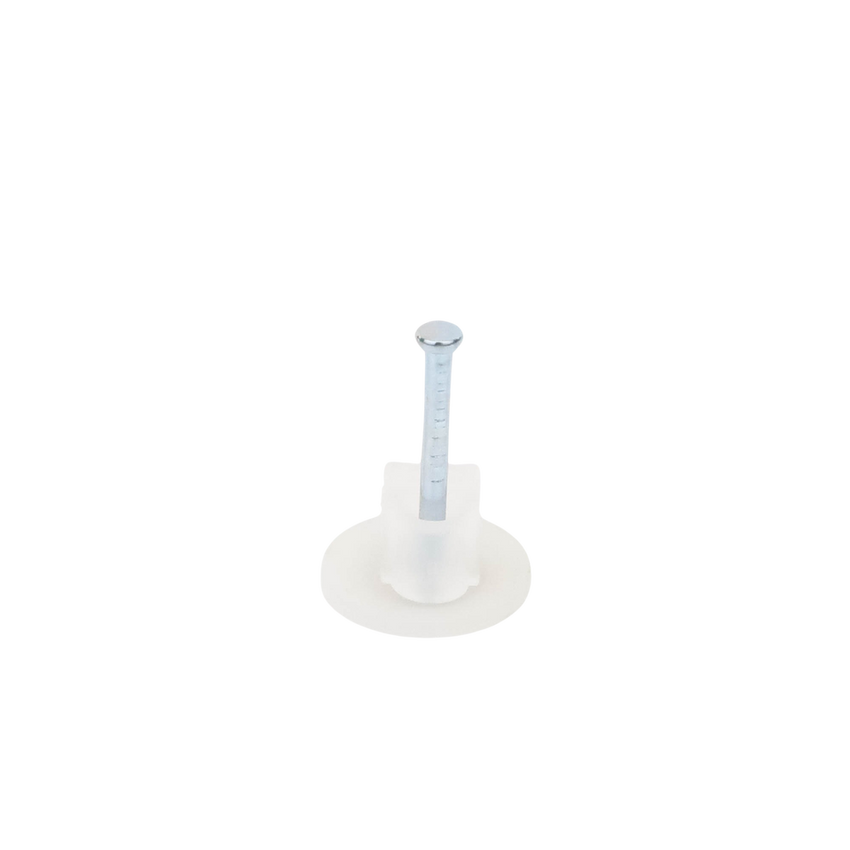 Grapa para cable redondo de 7mm color transparente (100pzs) (3103-00100)