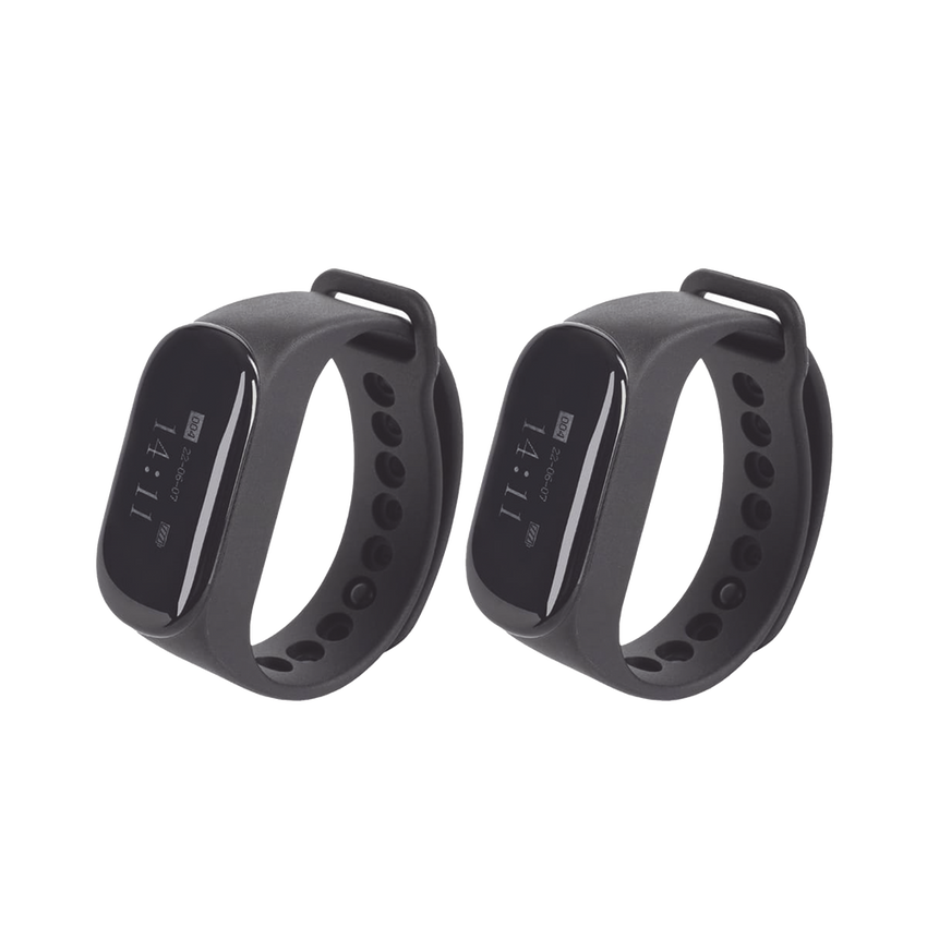 Reloj Buscador TD112 IPX7 / Resistente al Agua / Pantalla OLED / 180mAh / 48 Horas Standby / 80-100m Distancia de Recepción / Compatible con 50 Botones TD009 y T114 / 7 Idiomas / Almacenamiento de 10 Mensajes