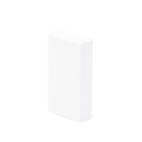 Tapa final en color blanco de PVC auto extinguible,  para canaleta TEK100 (5591-02001)