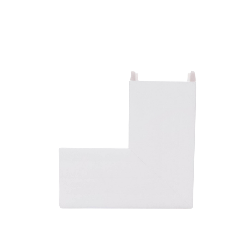 Sección en "L" color blanco de PVC auto extinguible,  para canaleta TEK100 (5576-12100)