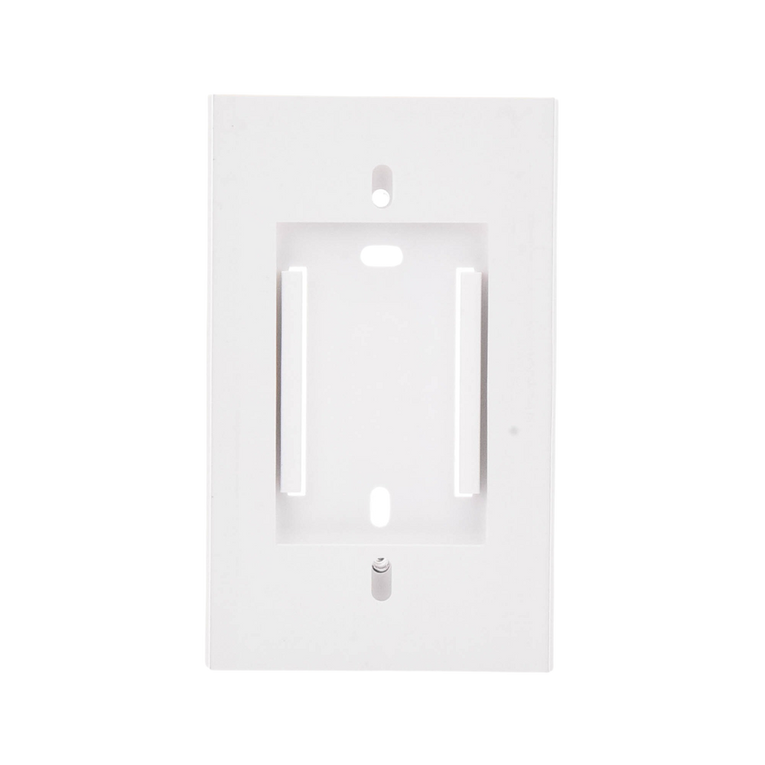 Soporte y tapa universal color blanco de PVC auto extinguible, para canaleta TEK100 (5595-10001)