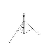 Mástil Telescópico Retraible Manual de 9 metros con Accesorios. Incluye Tripie.
