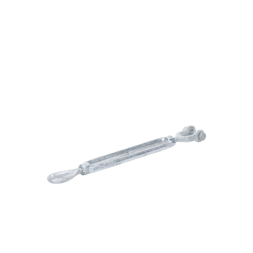 Tensor de 3/8" x 6" Acero Forjado OJO-QUIJADA, Galv. Inmersión en Caliente (Carga Max. 1200 lbs).