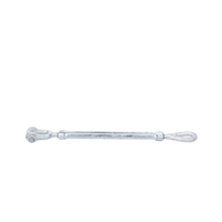 Tensor de 3/8" x 6" Acero Forjado OJO-QUIJADA, Galv. Inmersión en Caliente (Carga Max. 1200 lbs).