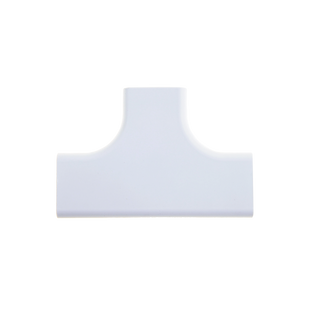 Accesorio en "T", para uso con canaleta LDPH10, material ABS, Color Blanco