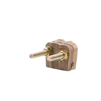 Conector de Varilla 5/8" a Cable Calibre 4  a 3/0 AWG.