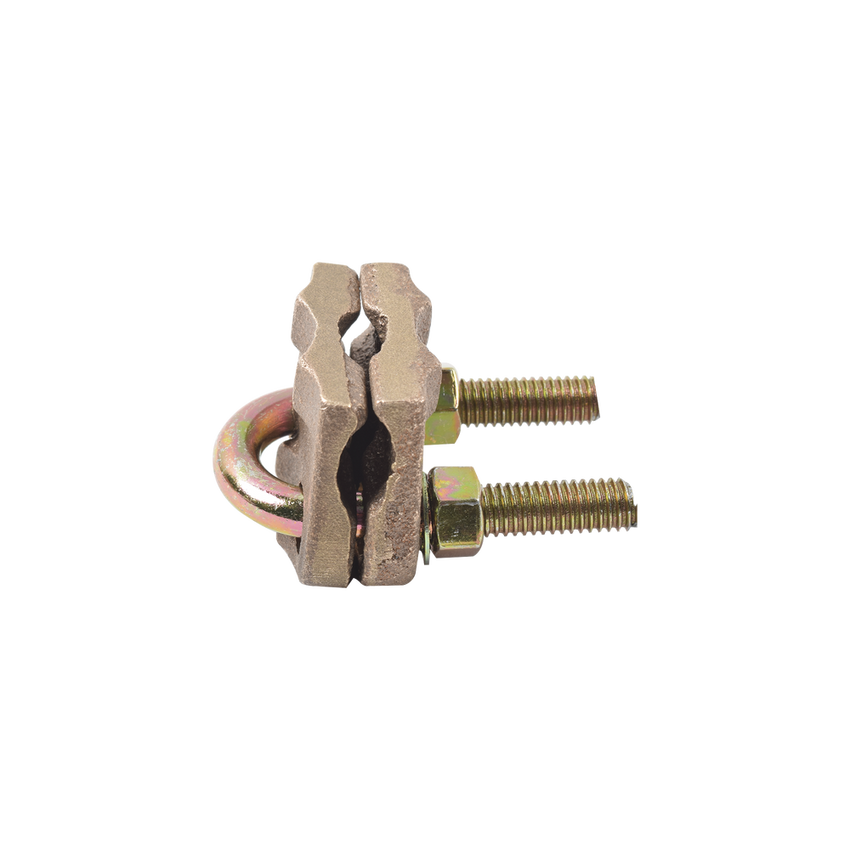 Conector Antivandalico de Varilla 3/4" a Cable Calibre 2/0 (Doble cero) a 350 Kcm.