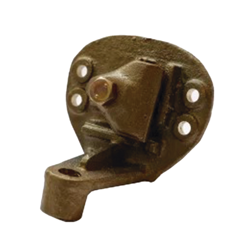 Base de pretil para Punta Maciza, elaborada en Bronce, permite fijar la punta en paredes o en muros.