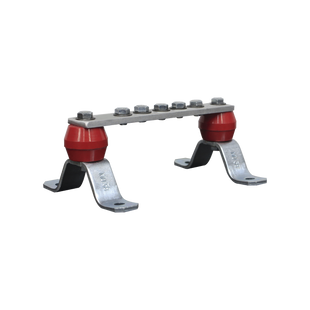 Barra de Unión de Aluminio de 5 Contactos 1-1/2" x 8" x 1/4" (38.1 x 203.2 x 6.35 mm)