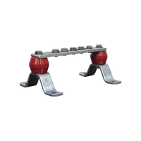 Barra de Unión de Aluminio de 5 Contactos 1-1/2" x 8" x 1/4" (38.1 x 203.2 x 6.35 mm)