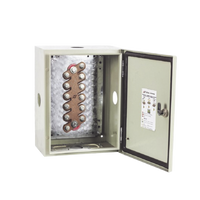 Barra de Unión y Distribución de Hilos Tierra Física con Gabinete de 2350 Amperes de Capacidad.