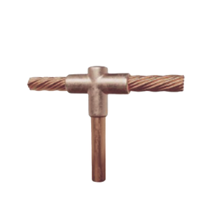 Molde para soldadura exotermica Tipo T, Tope de varilla 5/8 in. a Cable de Paso 3/0 AWG