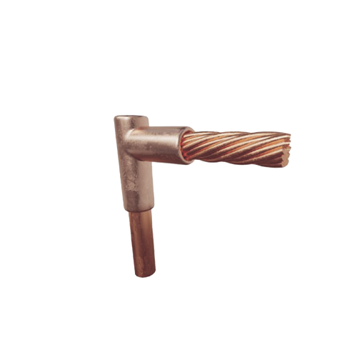 Molde para Soldadura Exotermica Tipo L, tope varilla 5/8 In a Cable 4/0 Awg