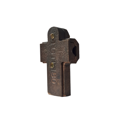 Conector tipo “T” Mecánico elaborado en bronce, para cables calibre de 1/0 a 4/0 AWG
