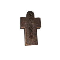 Conector tipo “T” Mecánico elaborado en bronce, para cables calibre de 1/0 a 4/0 AWG