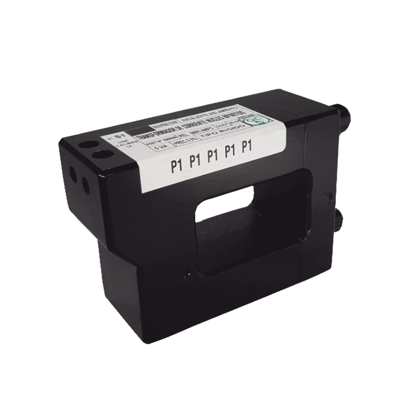 Transformador bipartido rígido con relación de 200 A    /   5A