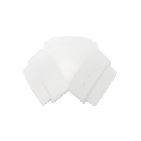 El Kit de Canaleta 90° Con División Ideal Para Organizar y Ocultar cables en esquinas o en instalaciones con ángulos de 90°., Con Cinta Adhesiva Para una Instalación Más Rápida, (5601-01250)