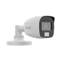 [Dual Light + ColorVu] Bala TURBOHD 2 megapixel / 20 mts IR + 20 mts luz blanca / Lente 2.8 (100° de Visión)  /  Exterior IP66 / Audio por Coaxitron / TVI-AHD-CVI-CVBS / Metal / Smart-Hybrid light