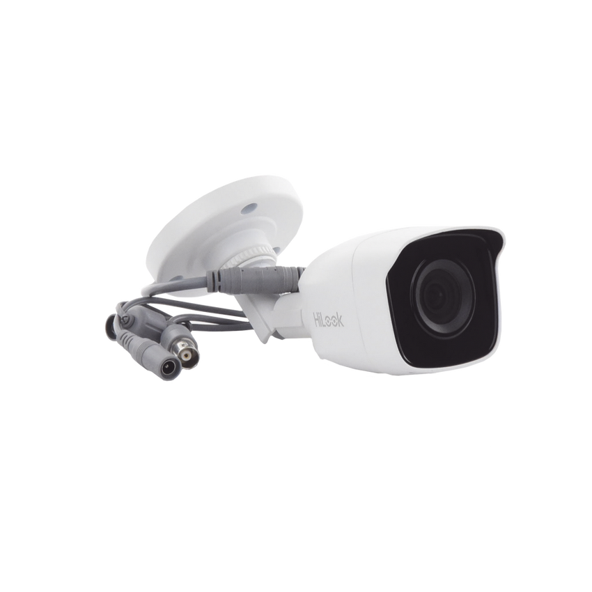 Bala TURBOHD 5 Megapíxel / Lente 2.8 mm (85° de Visión) / Exterior IP66 / IR EXIR 20 mts / TVI-AHD-CVI-CVBS/ Metal