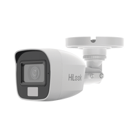 [Dual Light + ColorVu] Bala TURBOHD 3K megapixel / 20 mts IR + 20 mts luz blanca / Lente 2.8 (105° de Visión) / Exterior IP66 / Audio por Coaxitron / TVI-AHD-CVI-CVBS / Metal  / Smart-Hybrid light