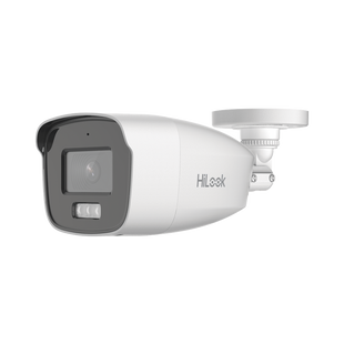 [Dual Light + ColorVu] Bala TURBOHD 2 megapixel / 40 mts IR + 40 mts luz blanca / Lente 2.8 (101° de Visión) / Exterior IP66 / Audio por Coaxitron / TVI-AHD-CVI-CVBS / Metal / Smart-Hybrid light