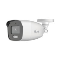 [Dual Light + ColorVu] Bala TURBOHD 2 megapixel / 40 mts IR + 40 mts luz blanca / Lente 2.8 (101° de Visión) / Exterior IP66 / Audio por Coaxitron / TVI-AHD-CVI-CVBS / Metal / Smart-Hybrid light