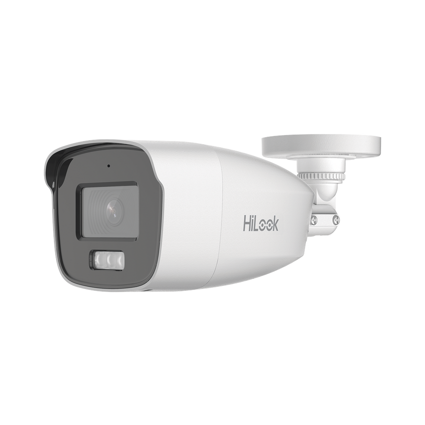 [Dual Light + ColorVu] Bala TURBOHD 2 megapixel / 40 mts IR + 40 mts luz blanca / Lente 2.8 (101° de Visión) / Exterior IP66 / Audio por Coaxitron / TVI-AHD-CVI-CVBS / Metal / Smart-Hybrid light