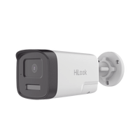 [Audio Bidireccional + Dual Light + ColorVu] Bala TURBOHD 2 Megapixel (1080p) / Lente 2.8 mm / 30 mts IR EXIR + 20 mts Luz Blanca / Micrófono y Bocina Integrado / Exterior IP67 / Metal / dWDR