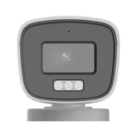 [Dual Light + ColorVu] Bala TURBOHD 3K megapixel / 40 mts IR + 40 mts luz blanca / Lente 2.8 (104° de Visión) / Exterior IP66 / Audio por Coaxitron / TVI-AHD-CVI-CVBS / Metal  / Smart-Hybrid light