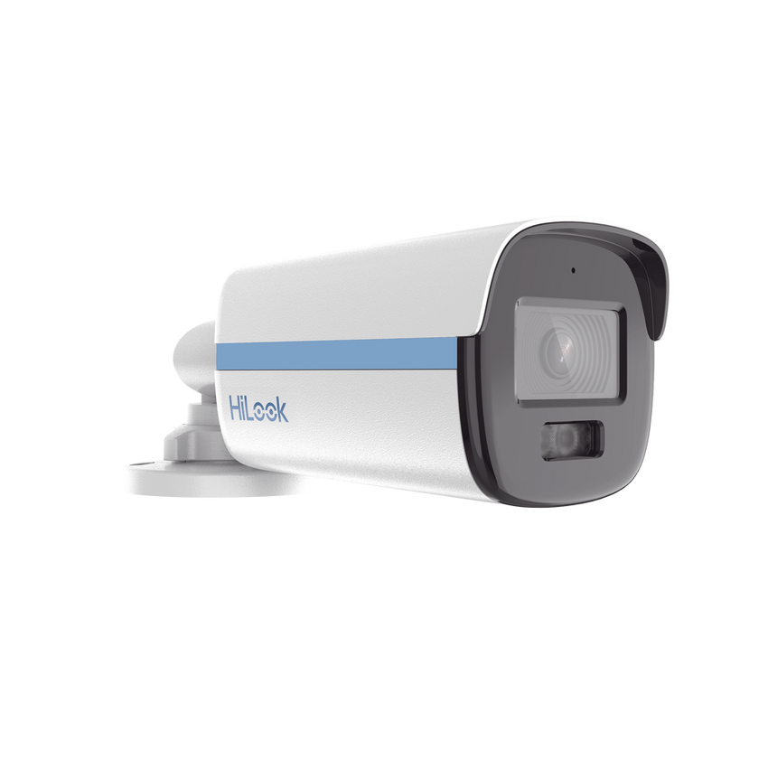[Dual Light + ColorVu] Bala TURBOHD 3K / 5 Megapixel / Lente 3.6 mm / Audio por Coaxitron / 40 mts IR + 40 mts Luz Blanca / Exterior IP67 / Metal / dWDR