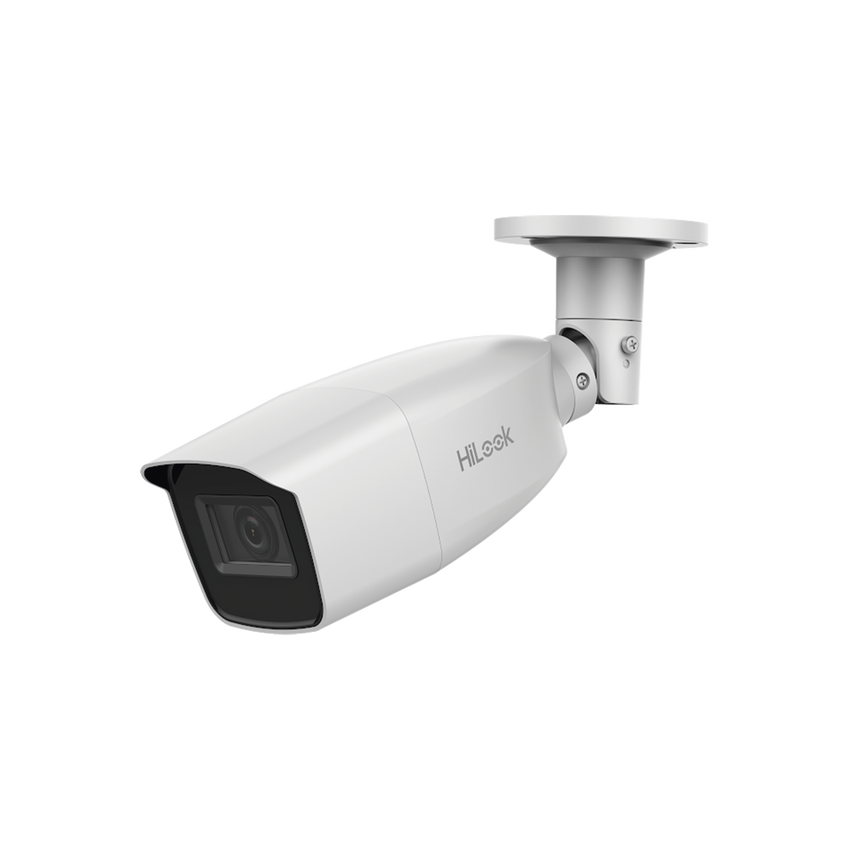 Bala TURBOHD 2 Megapíxel (1080p) / Lente Var. 2.8 a 12 mm / CLIMAS EXTREMOS / IR EXIR Inteligente 40 mts / Exterior IP66 / TVI-AHD-CVI-CVBS / dWDR