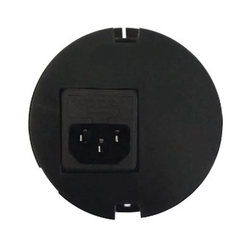 Multicontactos Empotrable Doble/ USB A & C, Color Negro, No Incluye Cable de Poder (11000-83604)