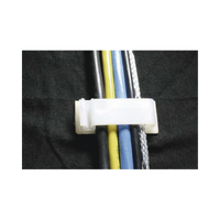 Clip Organizador de Cables Auto-Adherible Diseñado Para Sujetar y Organizar Cables Sin Necesidad de Perforar Muros, Paquete con 5 Piezas, (3501-01001)