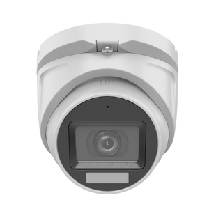 [Dual Light + ColorVu] Turret TURBOHD 2 megapixel / 30 mts IR + 20 mts luz blanca/ Lente 2.8 (100° de Visión) / Exterior IP66 / Audio por Coaxitron / TVI-AHD-CVI-CVBS / Metal / Smart-Hybrid Light