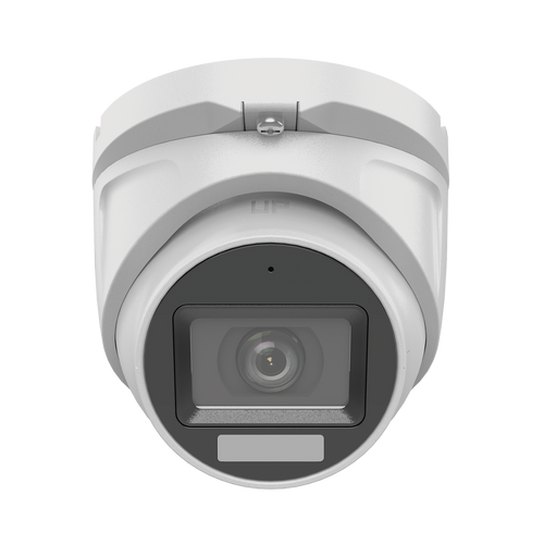 [Dual Light + ColorVu] Turret TURBOHD 2 megapixel / 30 mts IR + 20 mts luz blanca/ Lente 2.8 (100° de Visión) / Exterior IP66 / Audio por Coaxitron / TVI-AHD-CVI-CVBS / Metal / Smart-Hybrid Light
