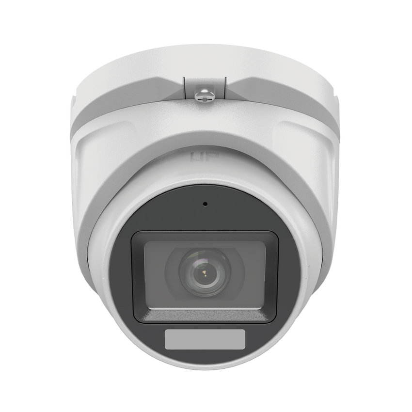 [Dual Light + ColorVu] Turret TURBOHD 2 megapixel / 30 mts IR + 20 mts luz blanca/ Lente 2.8 (100° de Visión) / Exterior IP66 / Audio por Coaxitron / TVI-AHD-CVI-CVBS / Metal / Smart-Hybrid Light