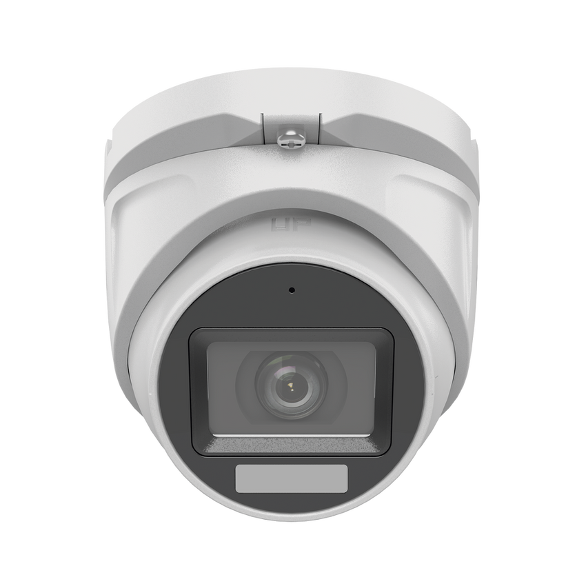 [Dual Light + ColorVu] Turret TURBOHD 3K megapixel / 30 mts IR + 20 mts luz blanca/ Lente 2.8 (105° de Visión) / Exterior IP66 / Audio por Coaxitron / TVI-AHD-CVI-CVBS / Metal  / Smart-Hybrid light