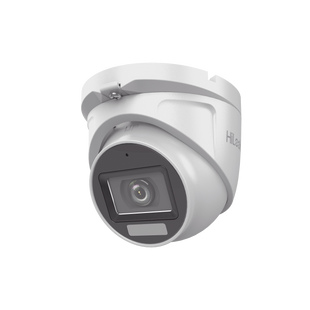 [Dual Light + ColorVu] Turret TURBOHD 3K megapixel / 30 mts IR + 20 mts luz blanca/ Lente 2.8 (105° de Visión) / Exterior IP66 / Audio por Coaxitron / TVI-AHD-CVI-CVBS / Metal  / Smart-Hybrid light