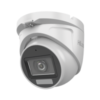 [Dual Light + ColorVu] Turret TURBOHD 3K megapixel / 30 mts IR + 20 mts luz blanca/ Lente 2.8 (105° de Visión) / Exterior IP66 / Audio por Coaxitron / TVI-AHD-CVI-CVBS / Metal  / Smart-Hybrid light